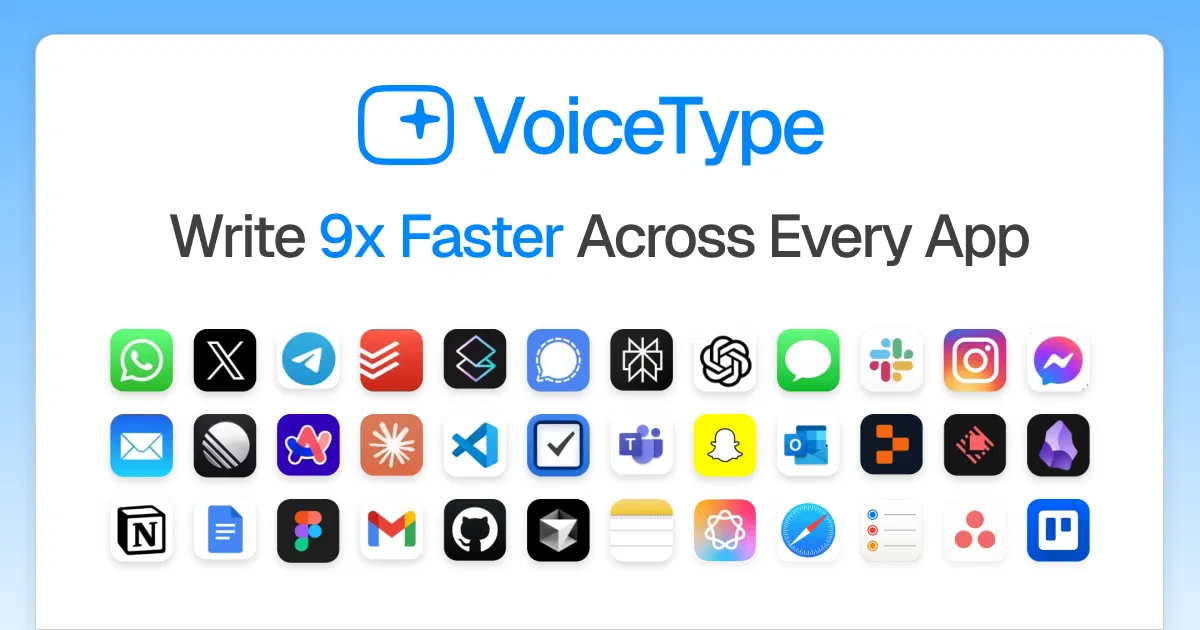 Voicetype AI screenshot