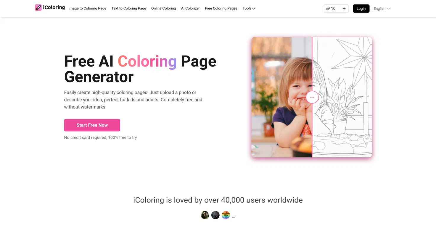 iColoring AI screenshot