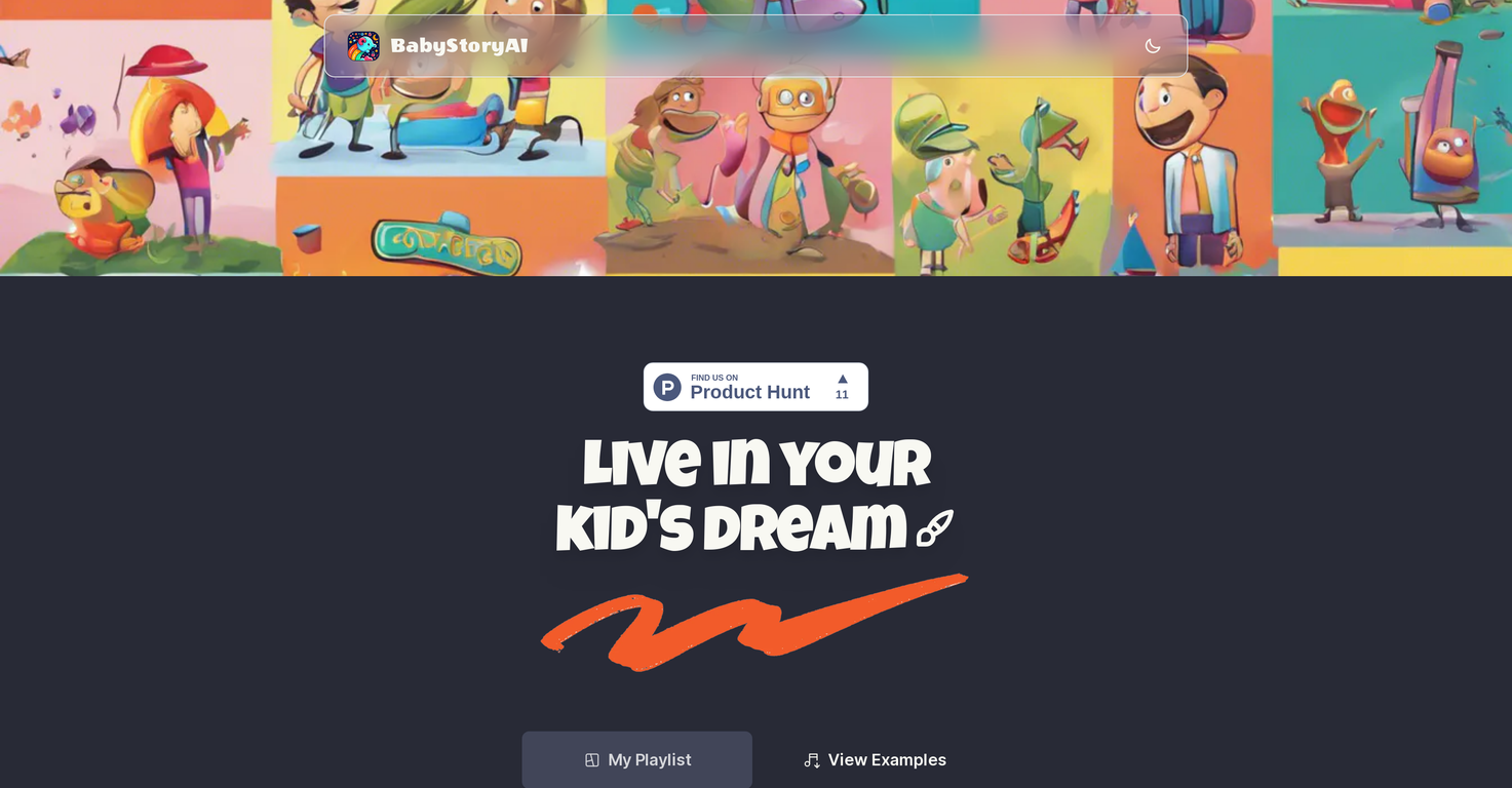 BabyStoryAI screenshot