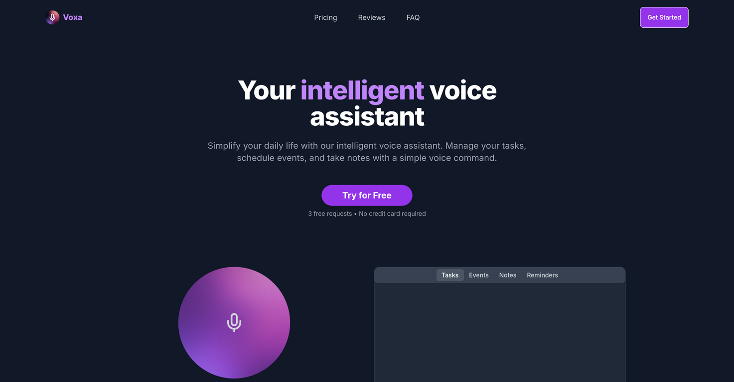 Voxa screenshot