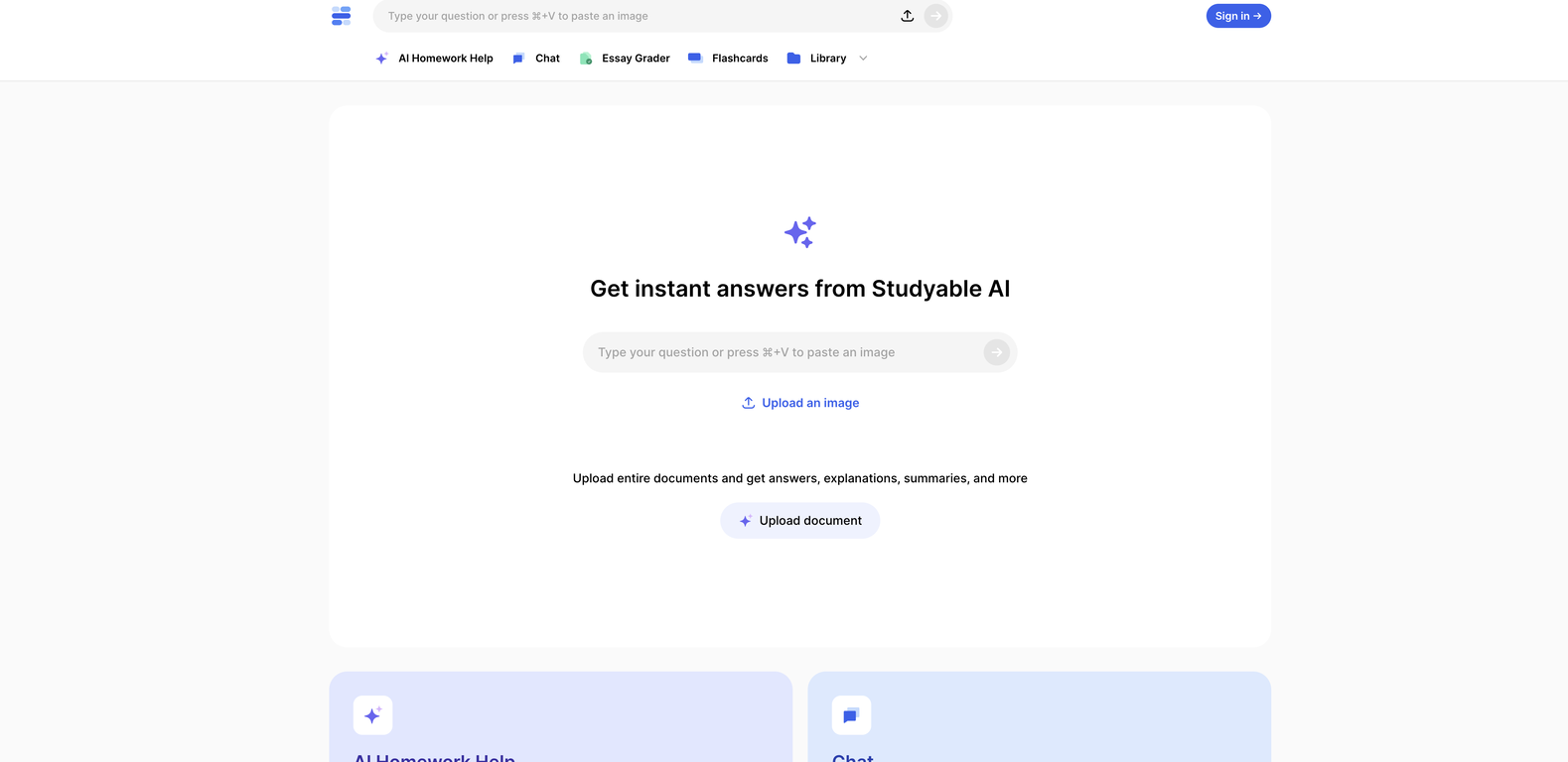 Studyable screenshot