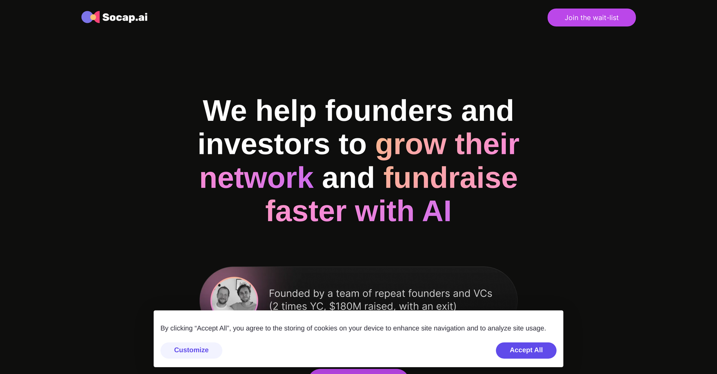 Socap.ai screenshot