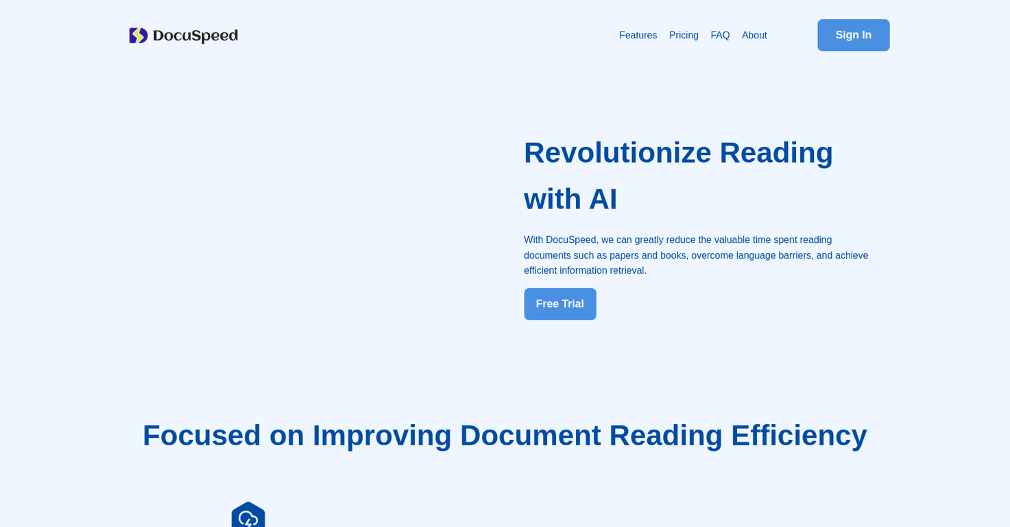 DocuSpeed screenshot