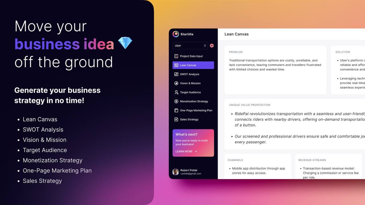 Startilla screenshot