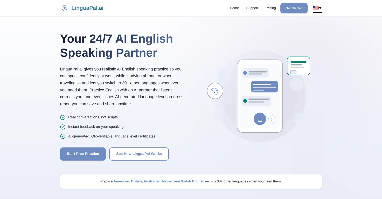 LinguaPal.ai screenshot
