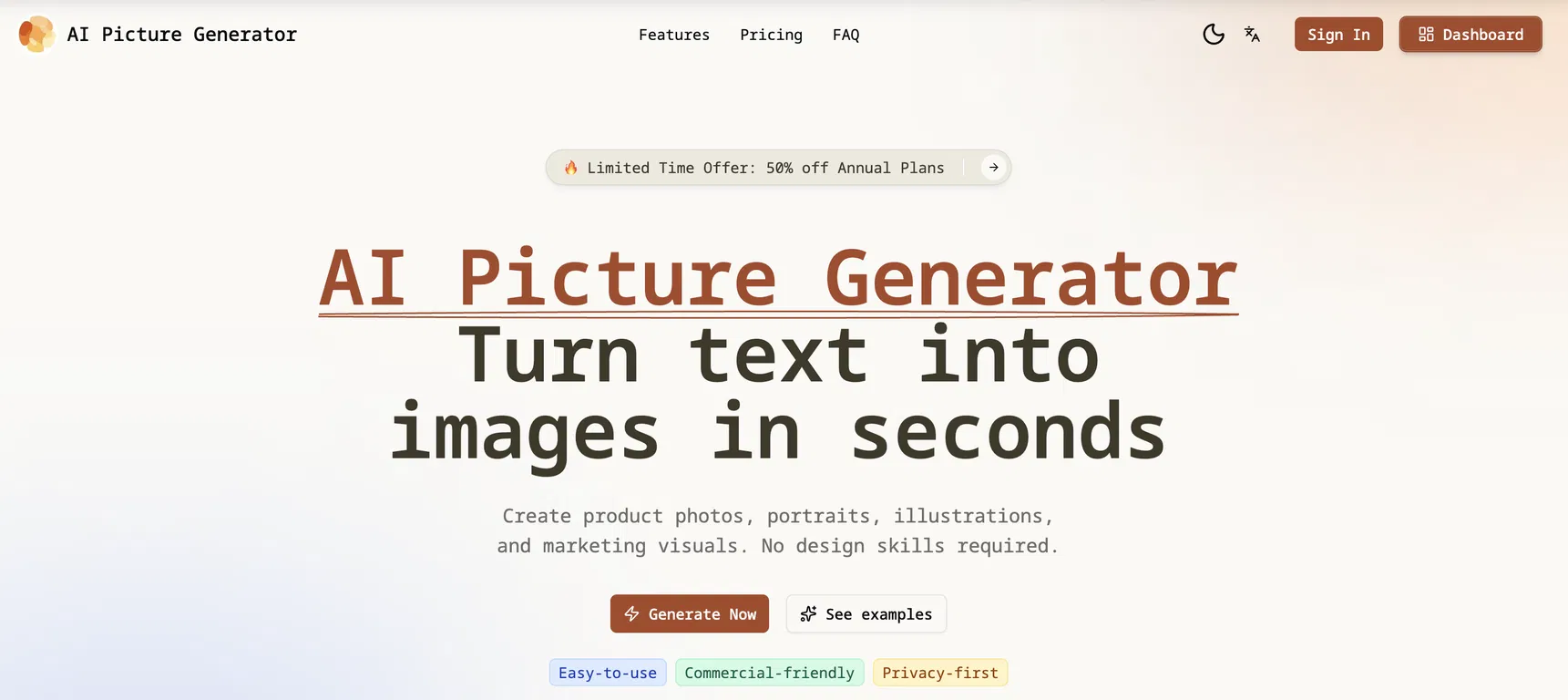 AI Picture Generator screenshot