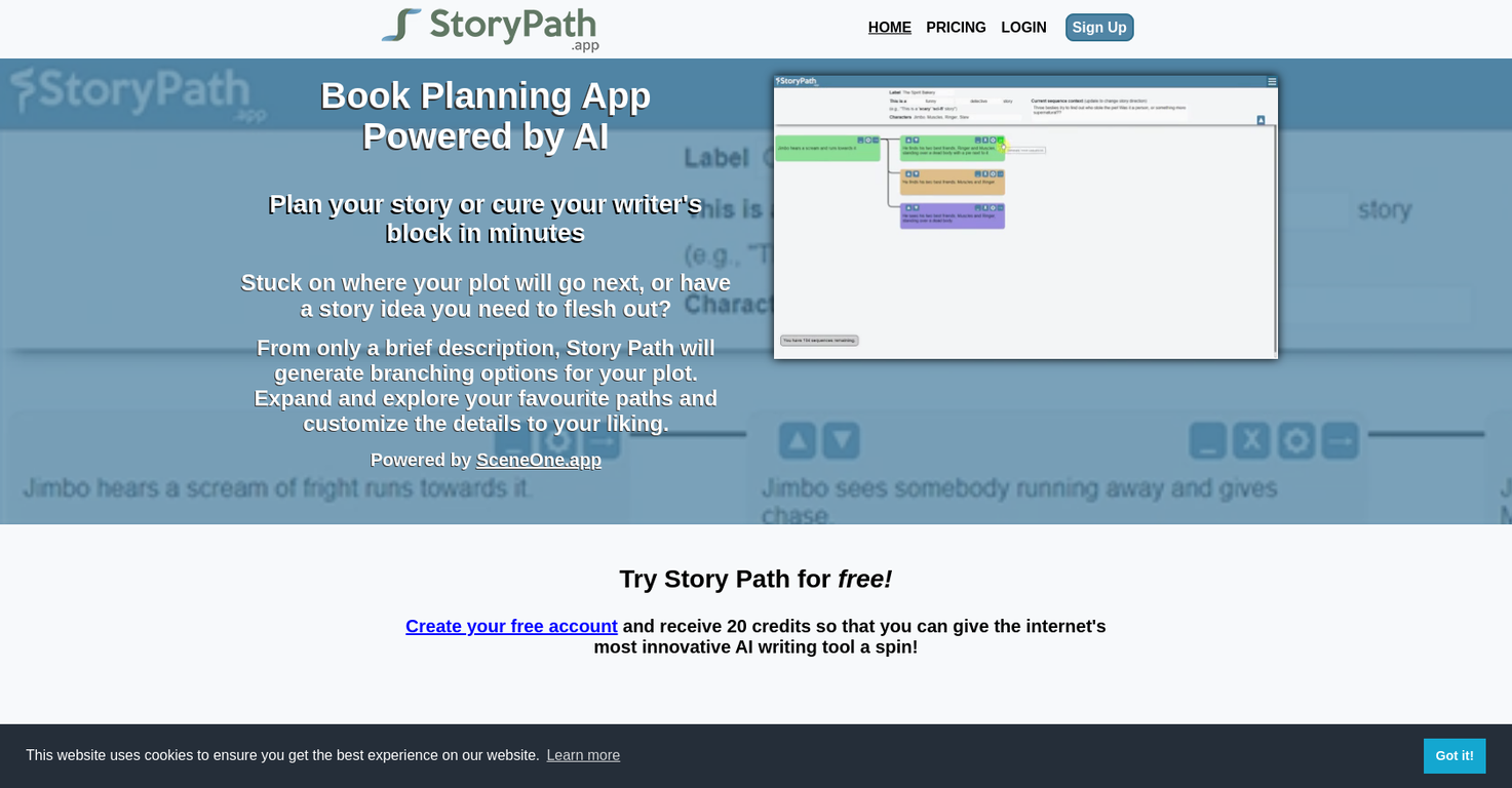 Story Path screenshot