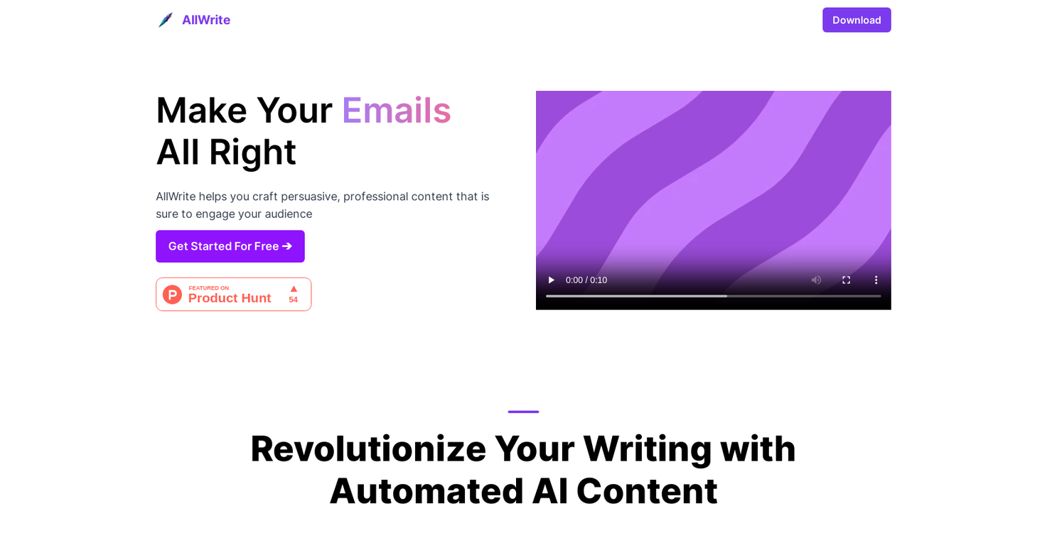 AllWrite screenshot