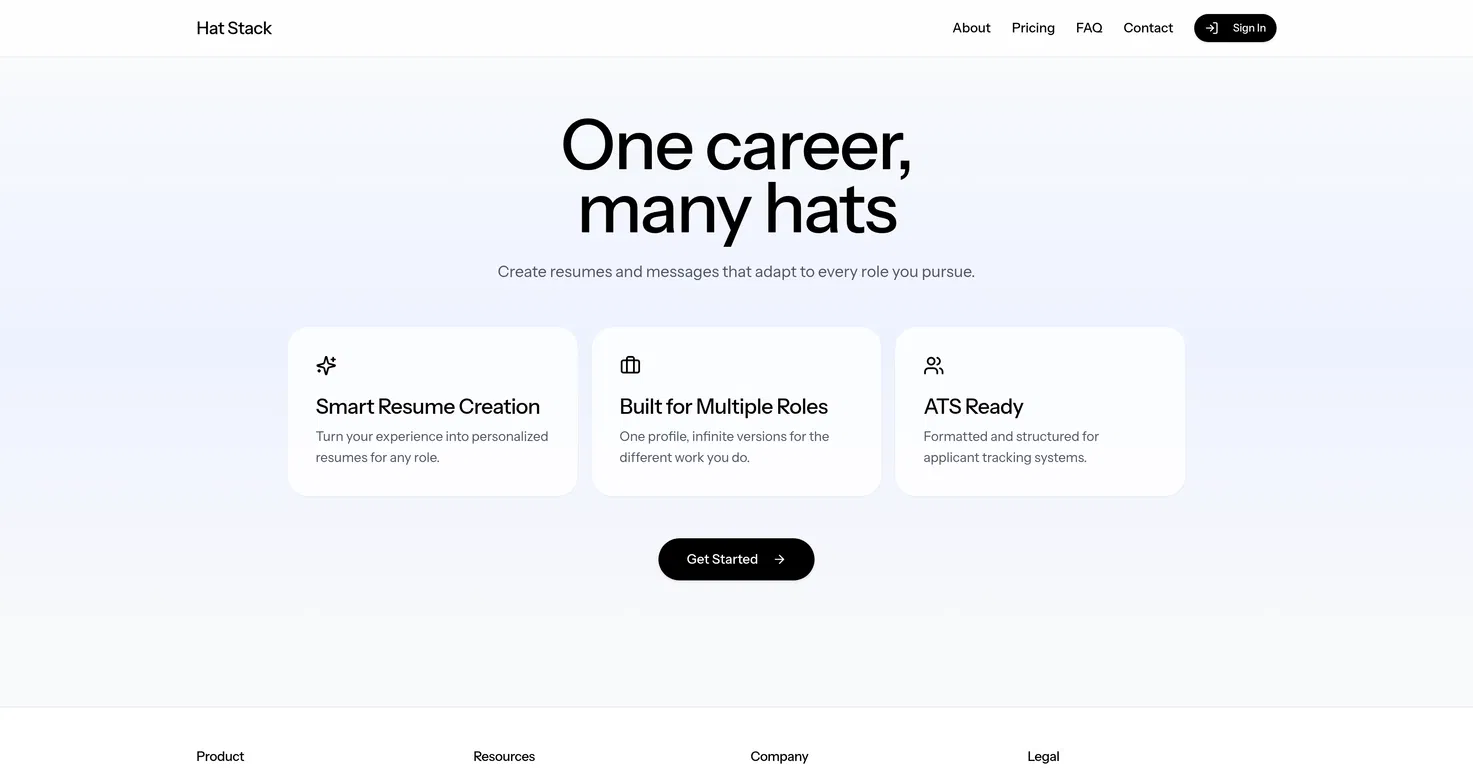 Hat Stack screenshot