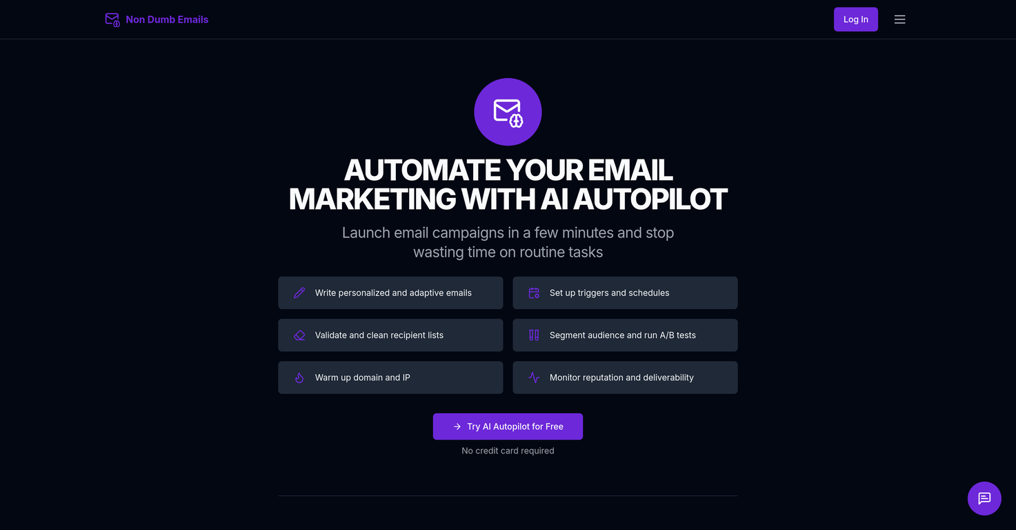 Non Dumb Emails screenshot