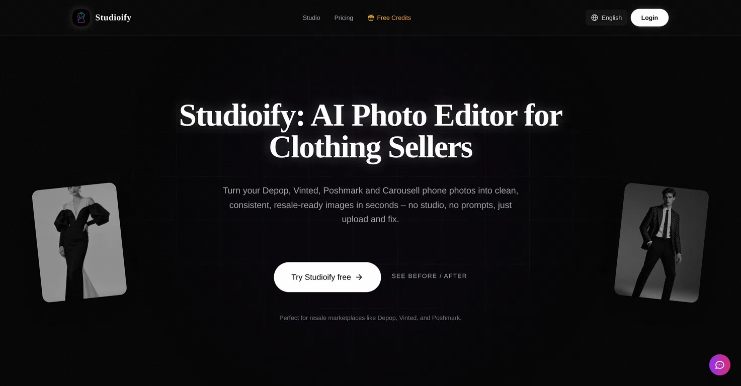 Studioify screenshot