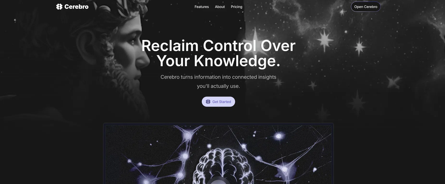 Cerebro screenshot