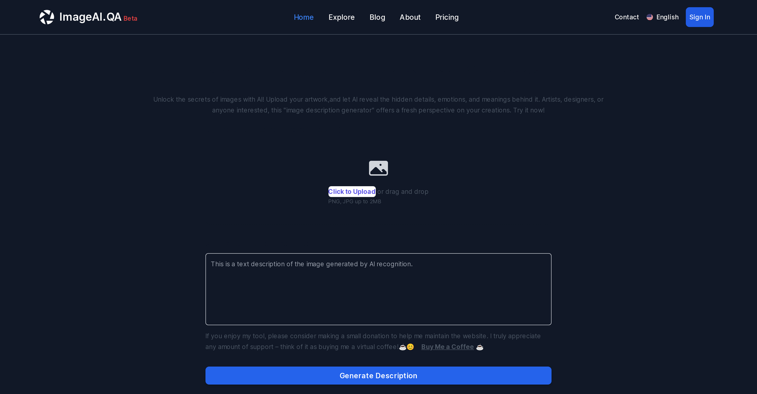 ImageAI screenshot