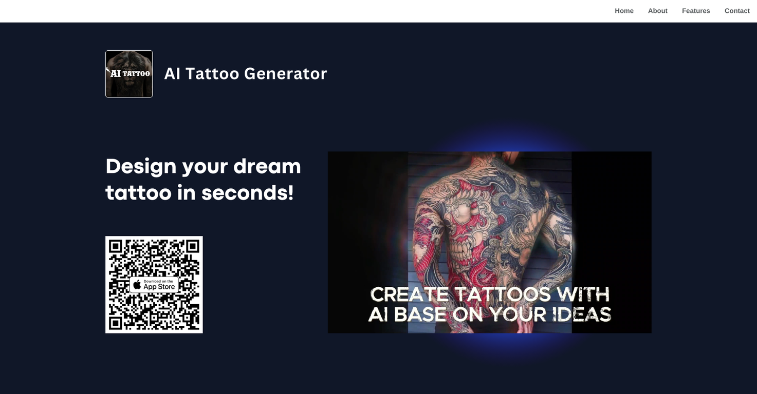 AI Tattoo Generator screenshot