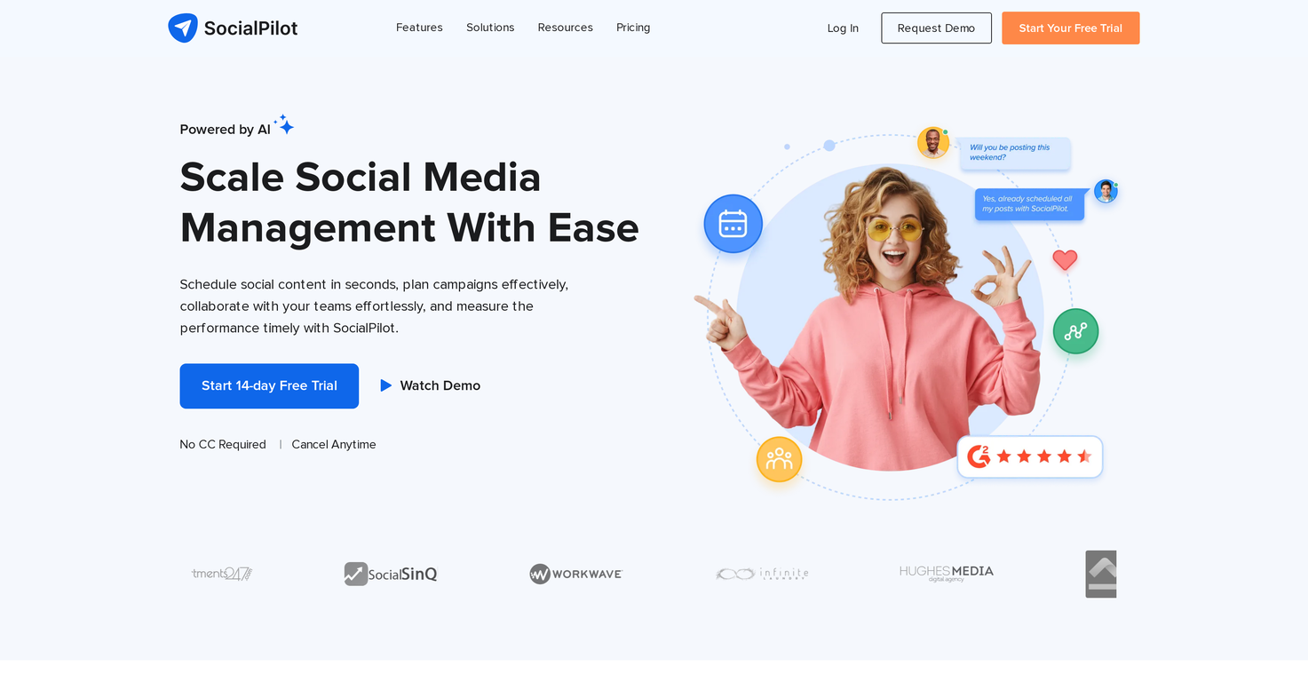 SocialPilot screenshot