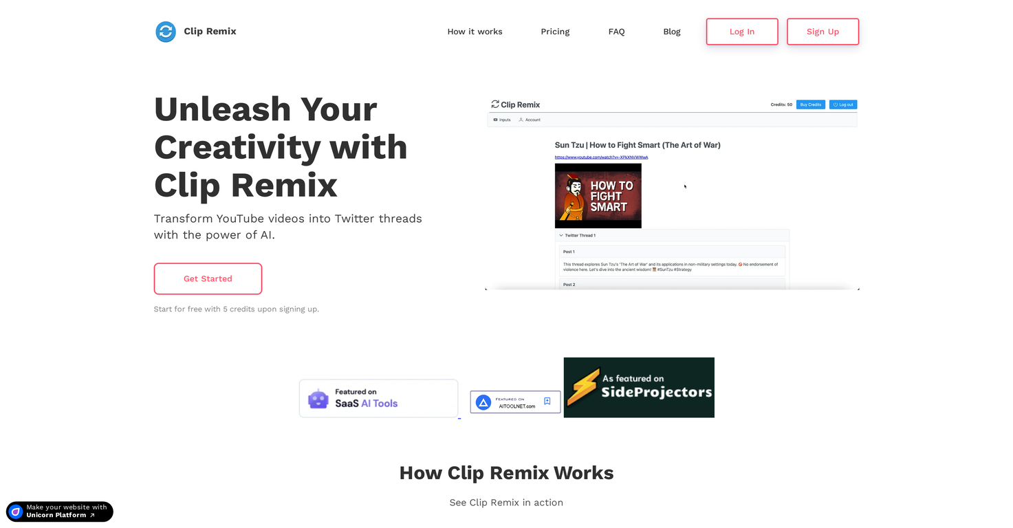Clip Remix screenshot