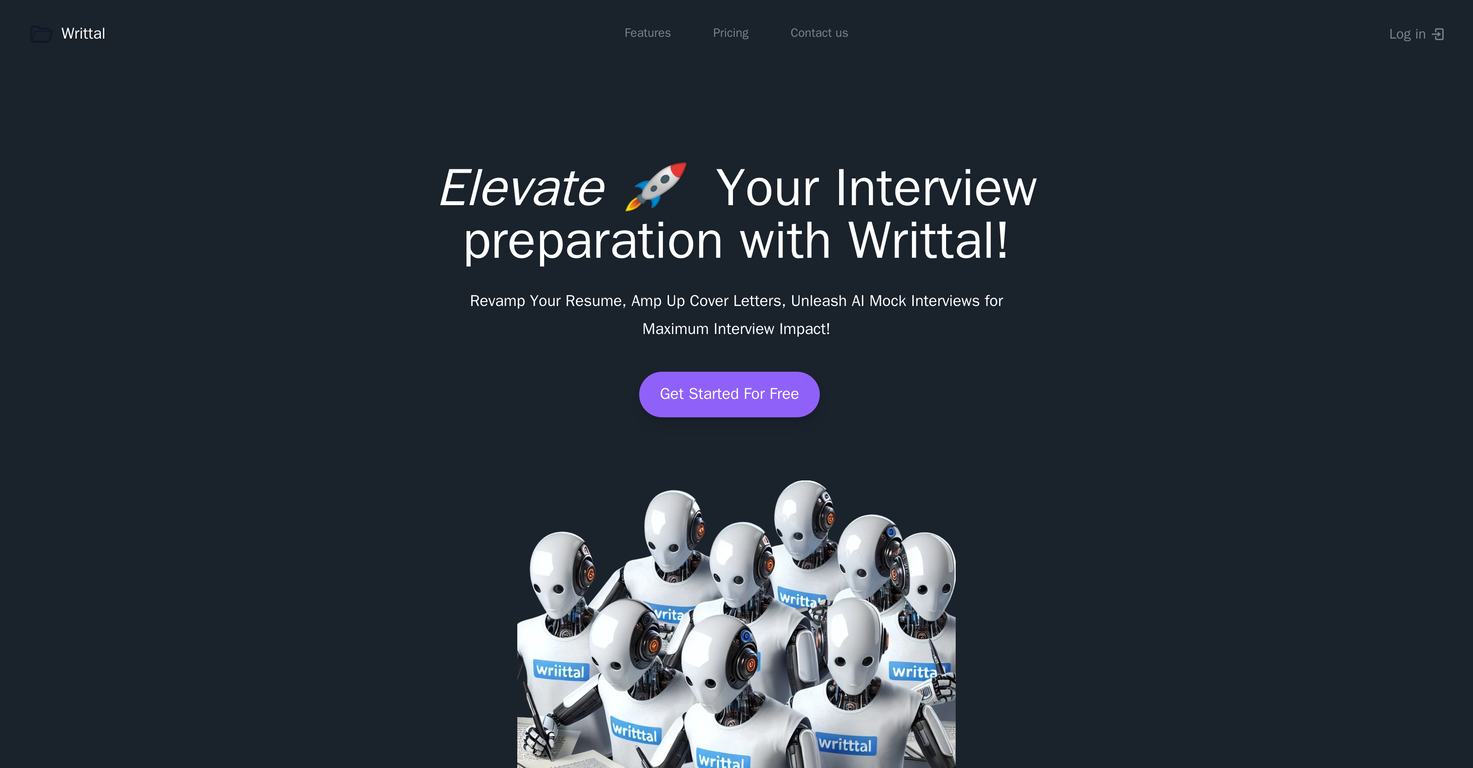 Writtal screenshot