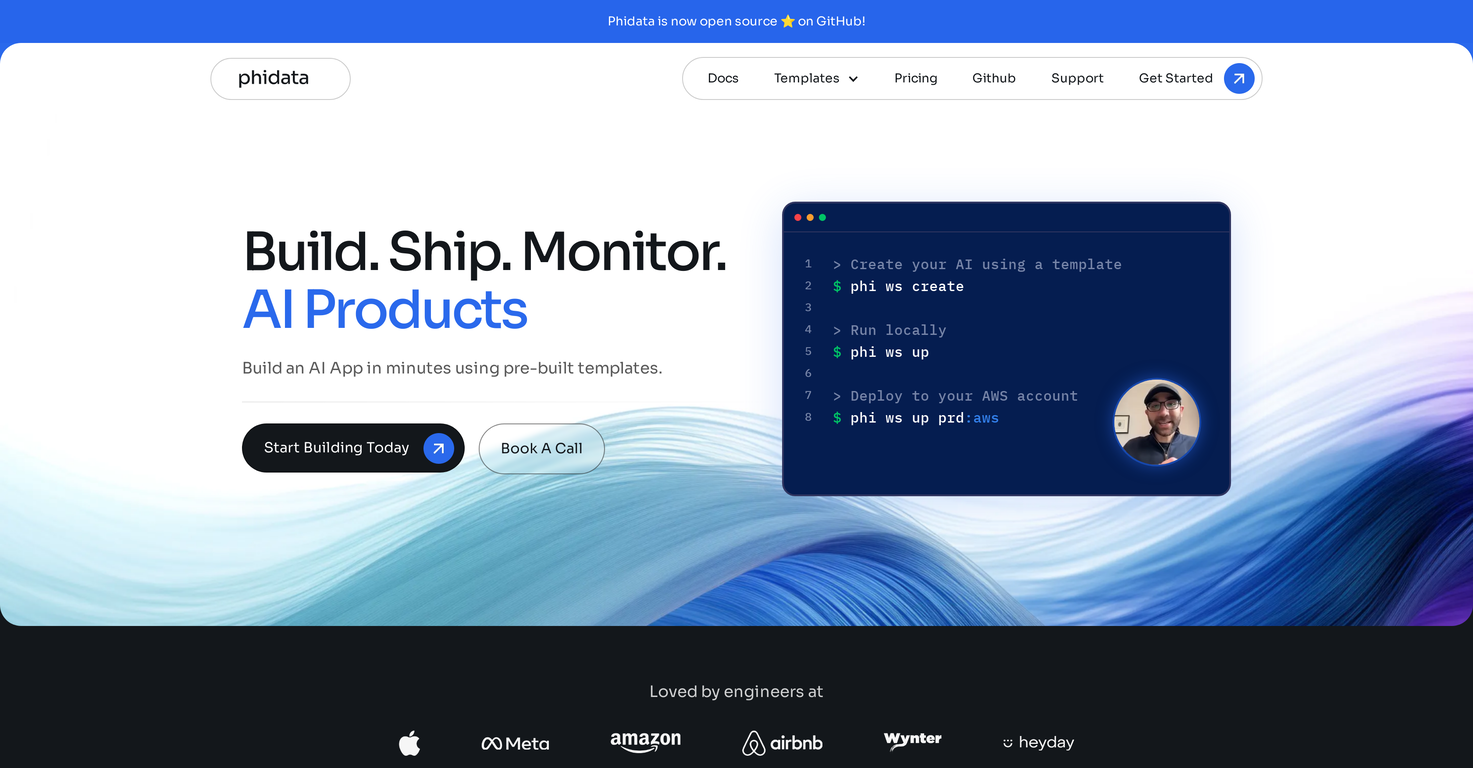 Phidata screenshot