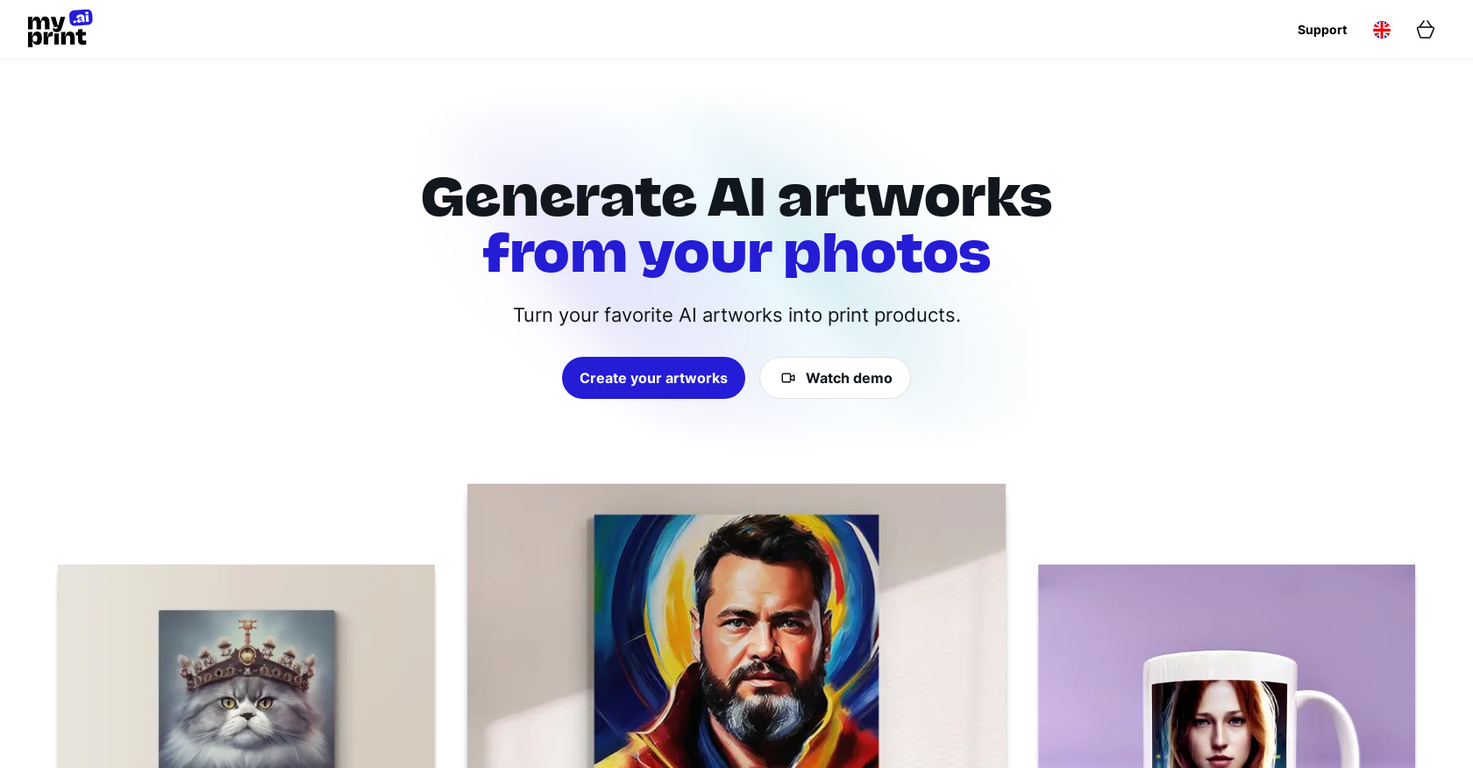 MyPrint.ai screenshot