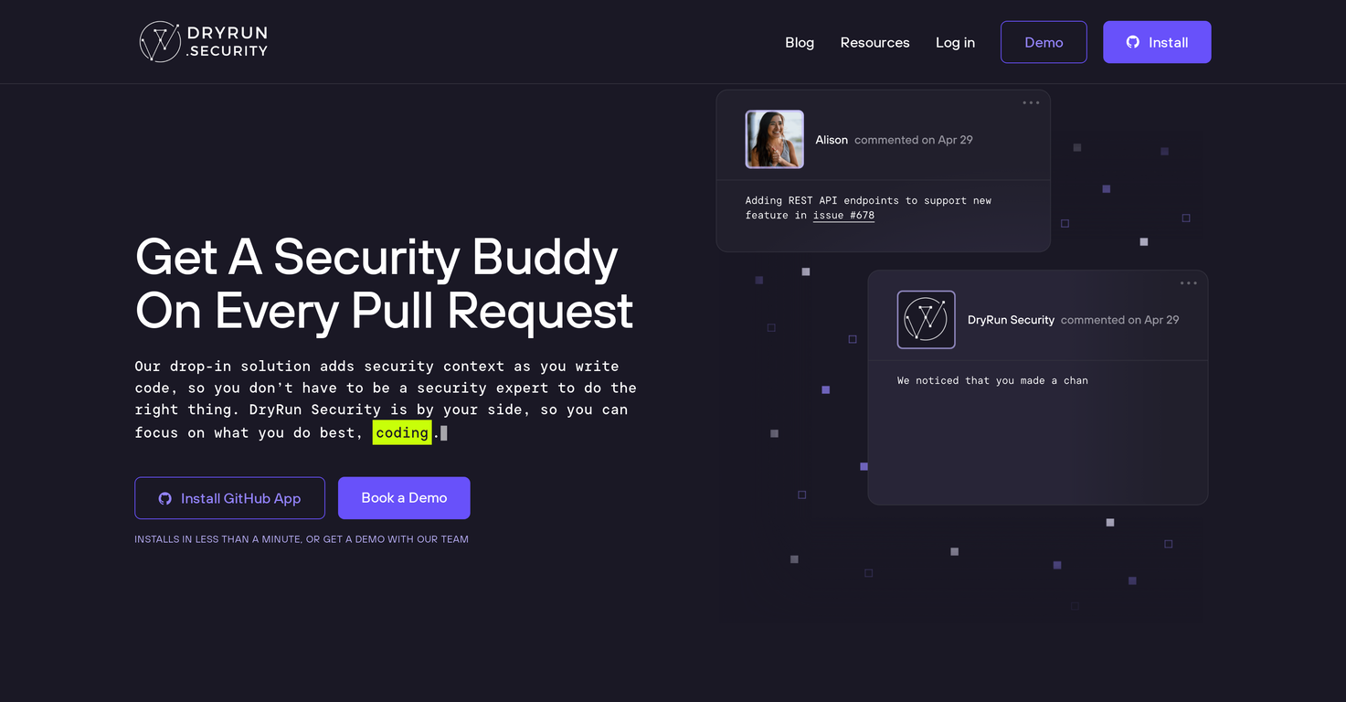 DryRun Security screenshot