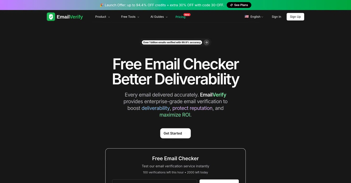 EmailVerify screenshot