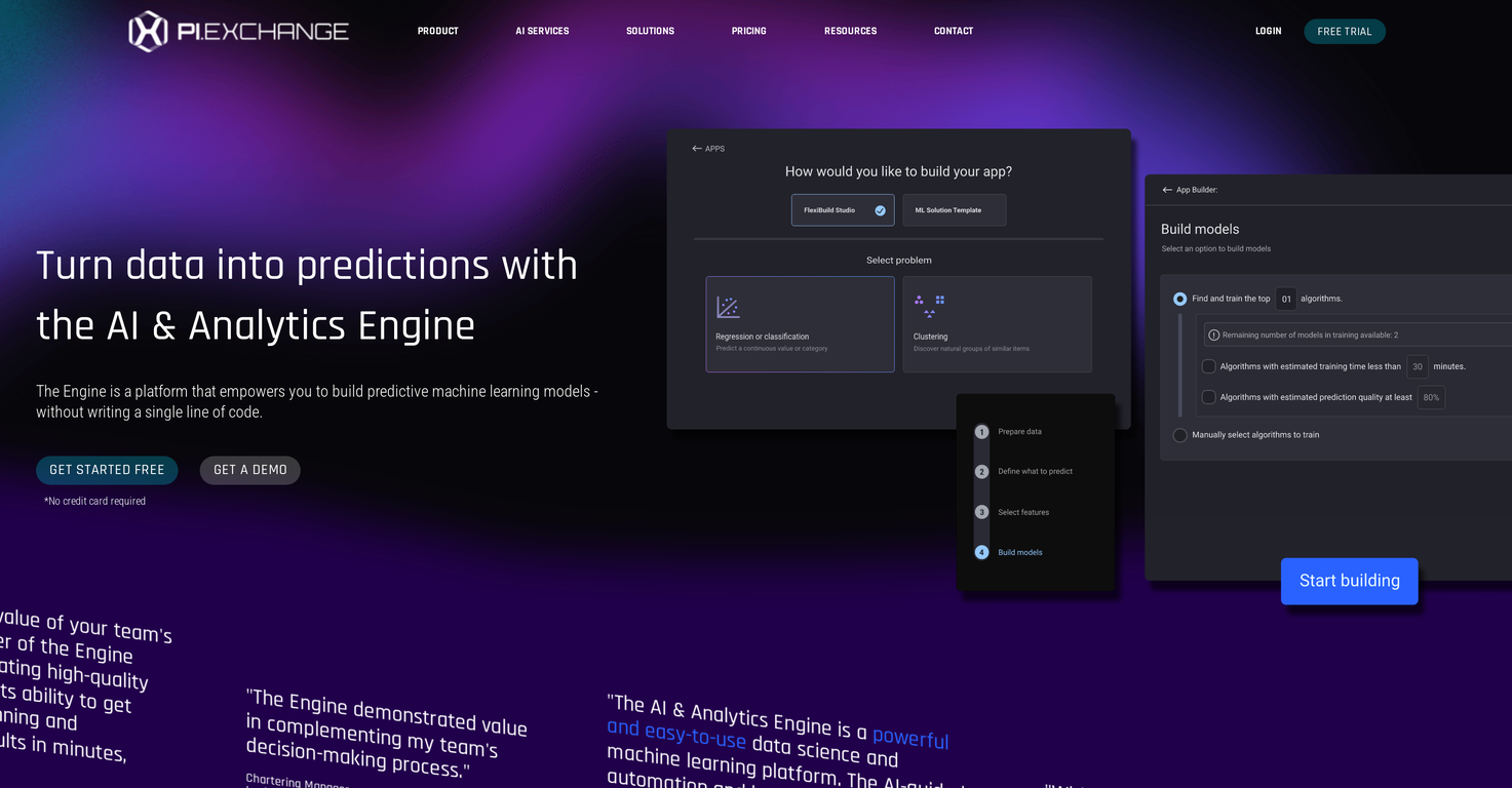 Pi Exchange screenshot