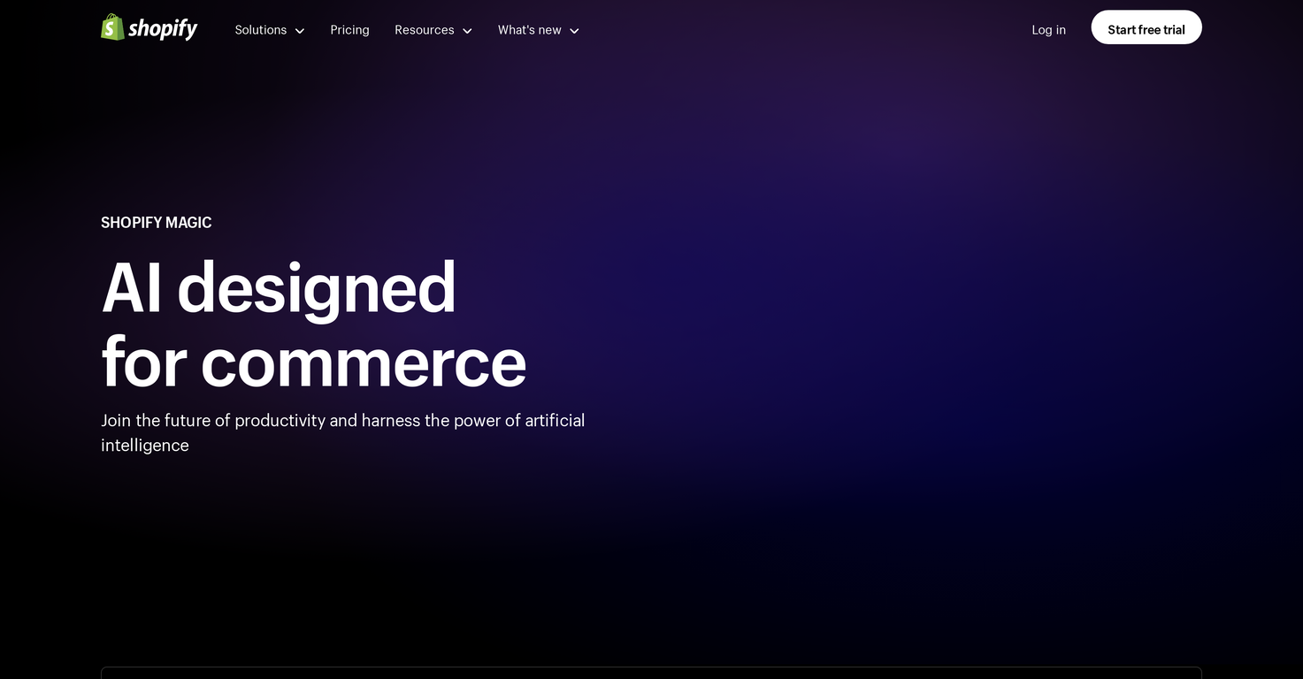 Shopify Magic screenshot