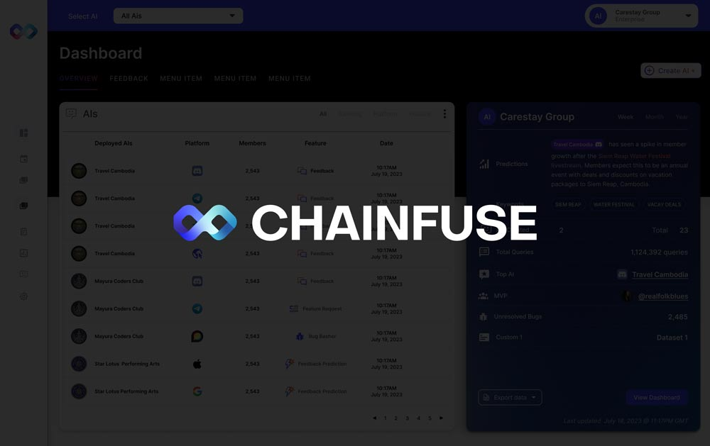 Chainfuse screenshot