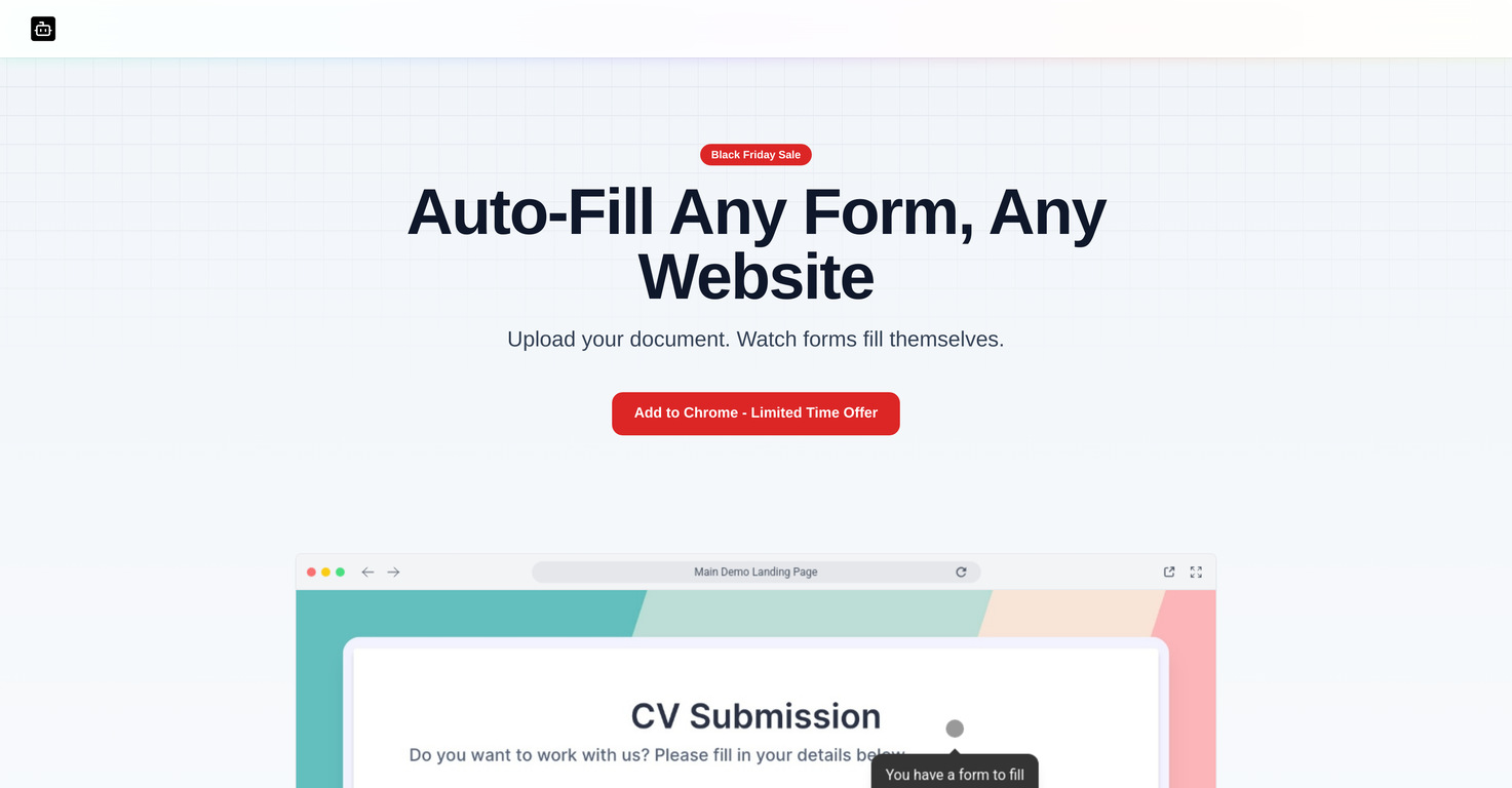 FillBot screenshot
