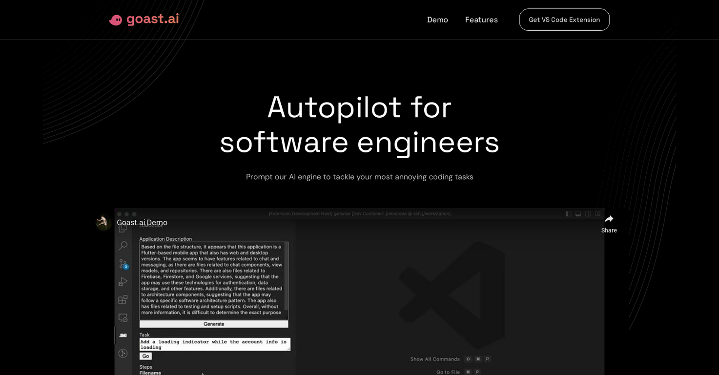 goastVS screenshot