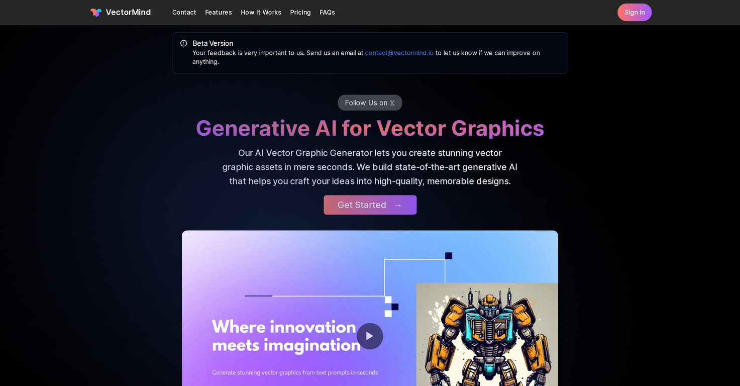 VectorMind screenshot