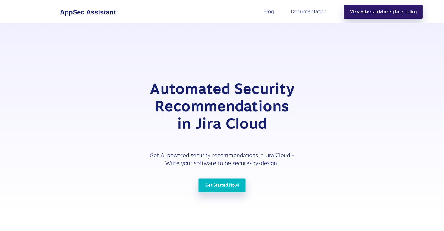 AppSec Assistant screenshot