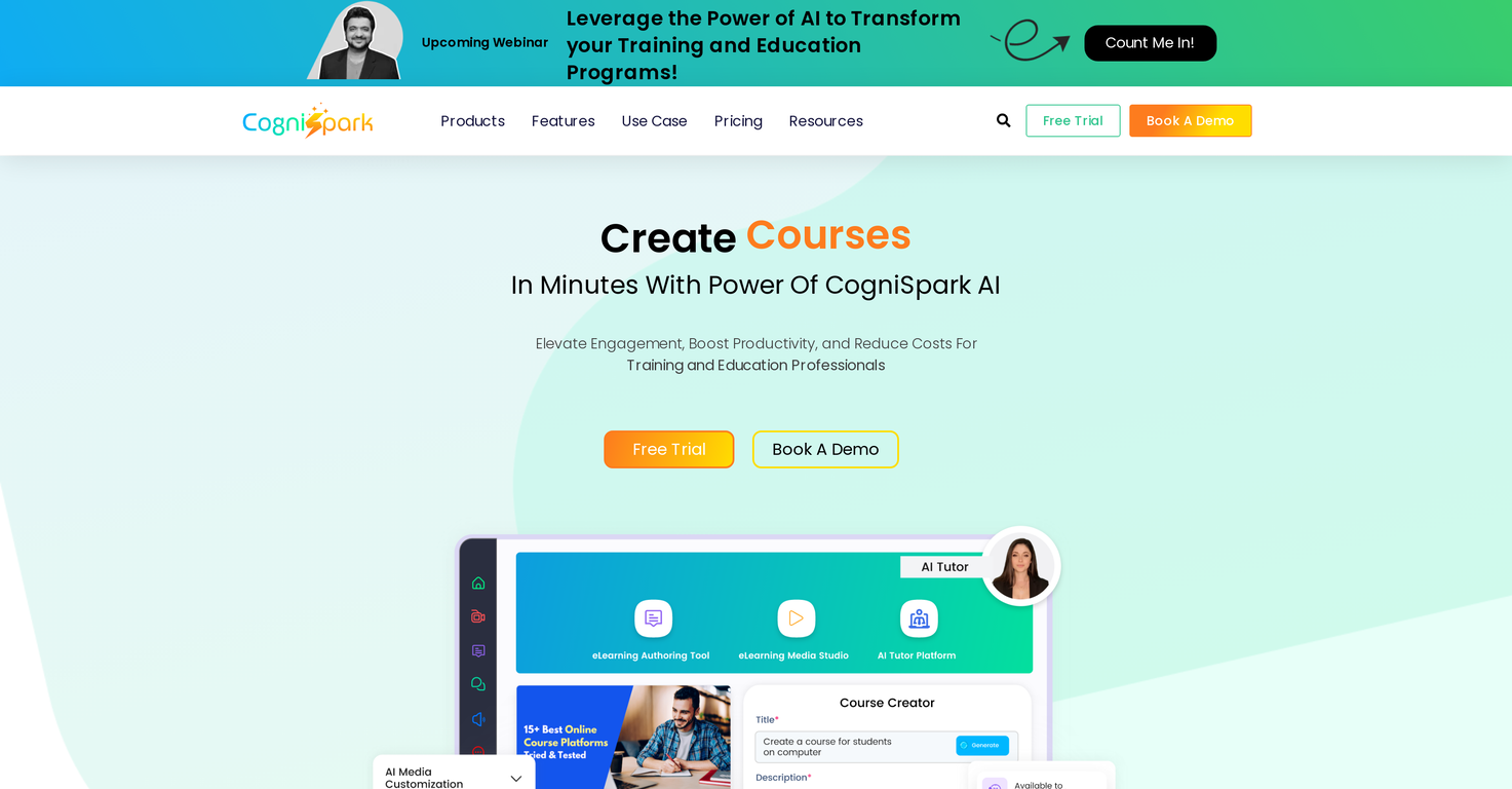 CogniSpark screenshot