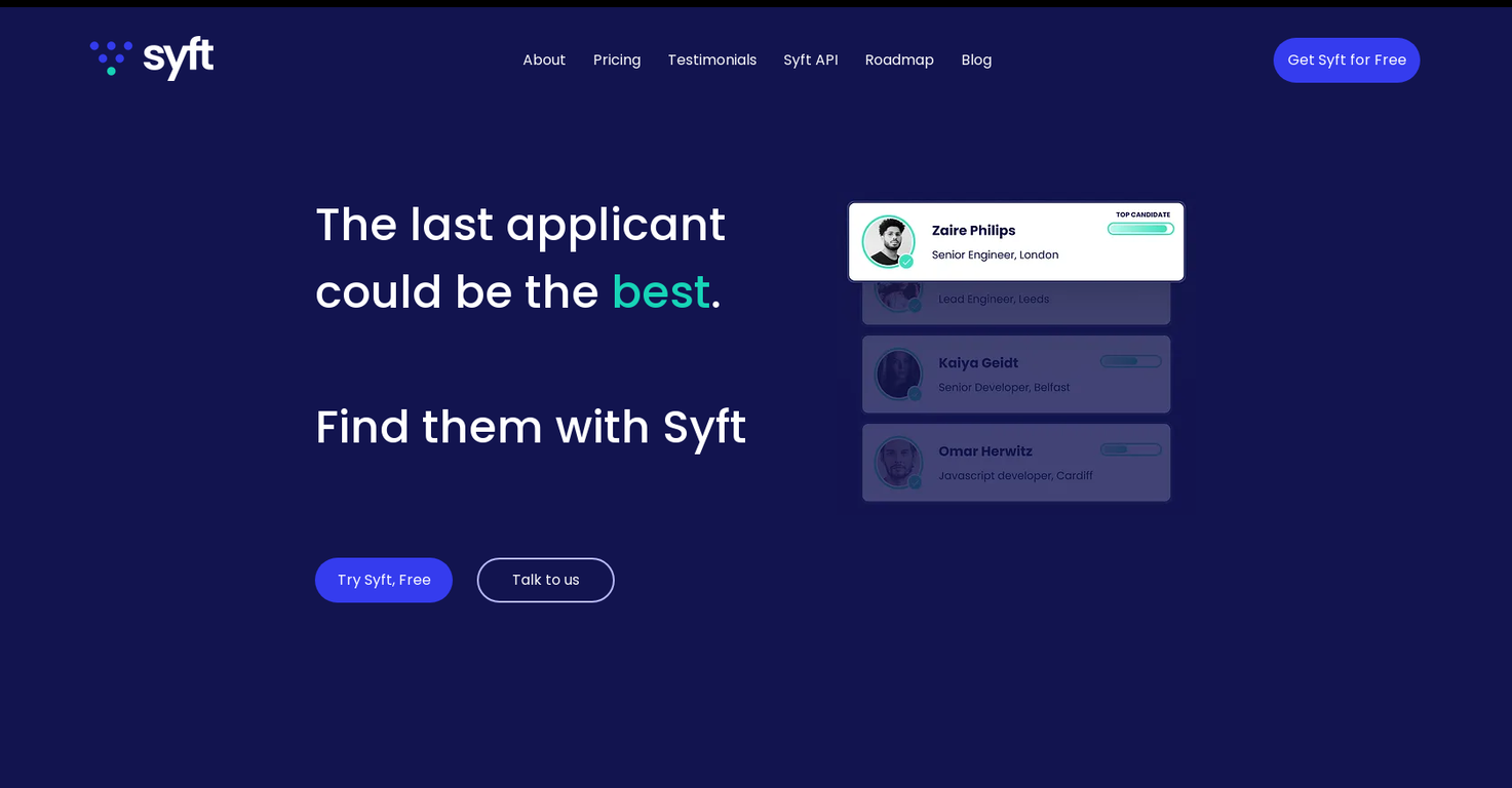 Syft.cc screenshot
