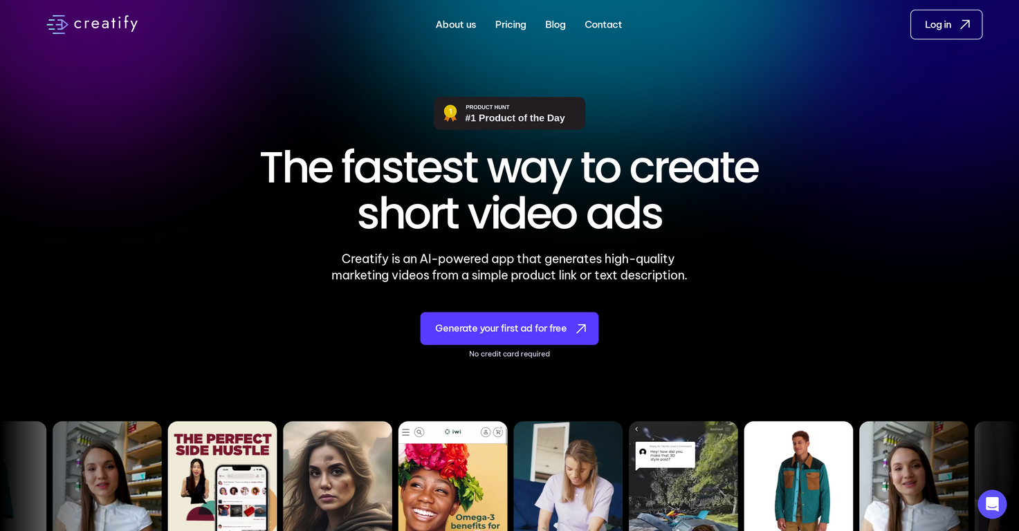 Creatify screenshot