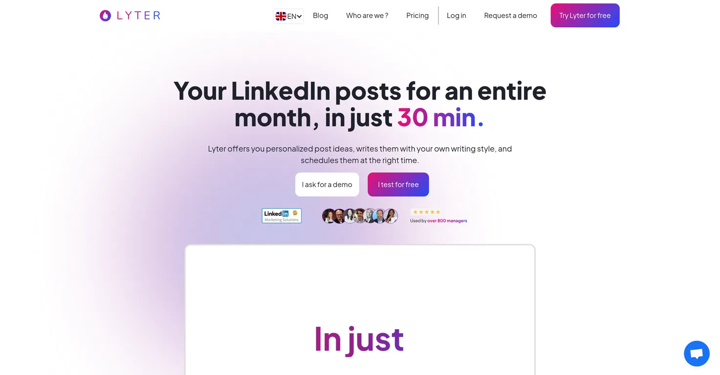 Lyter screenshot