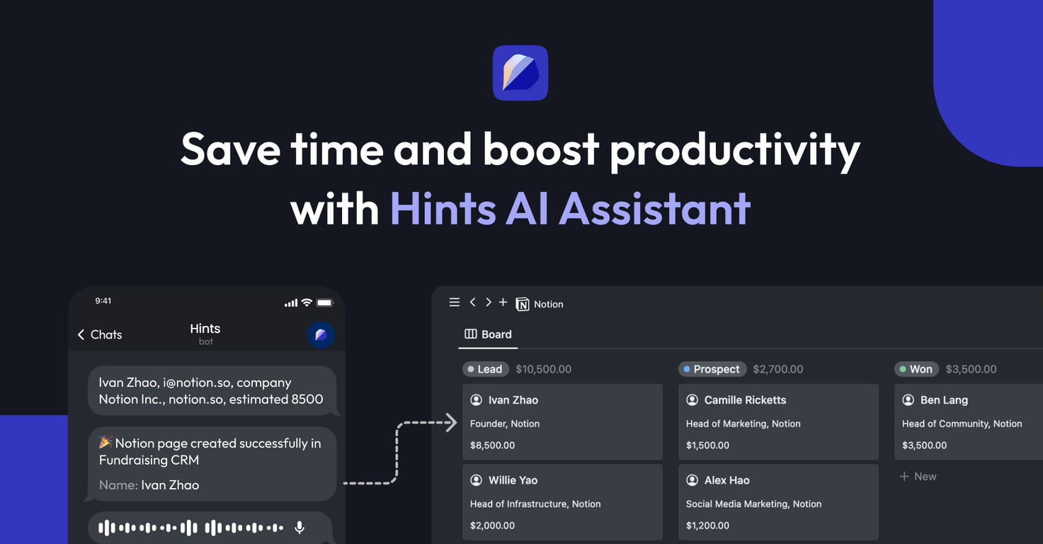 Hints screenshot
