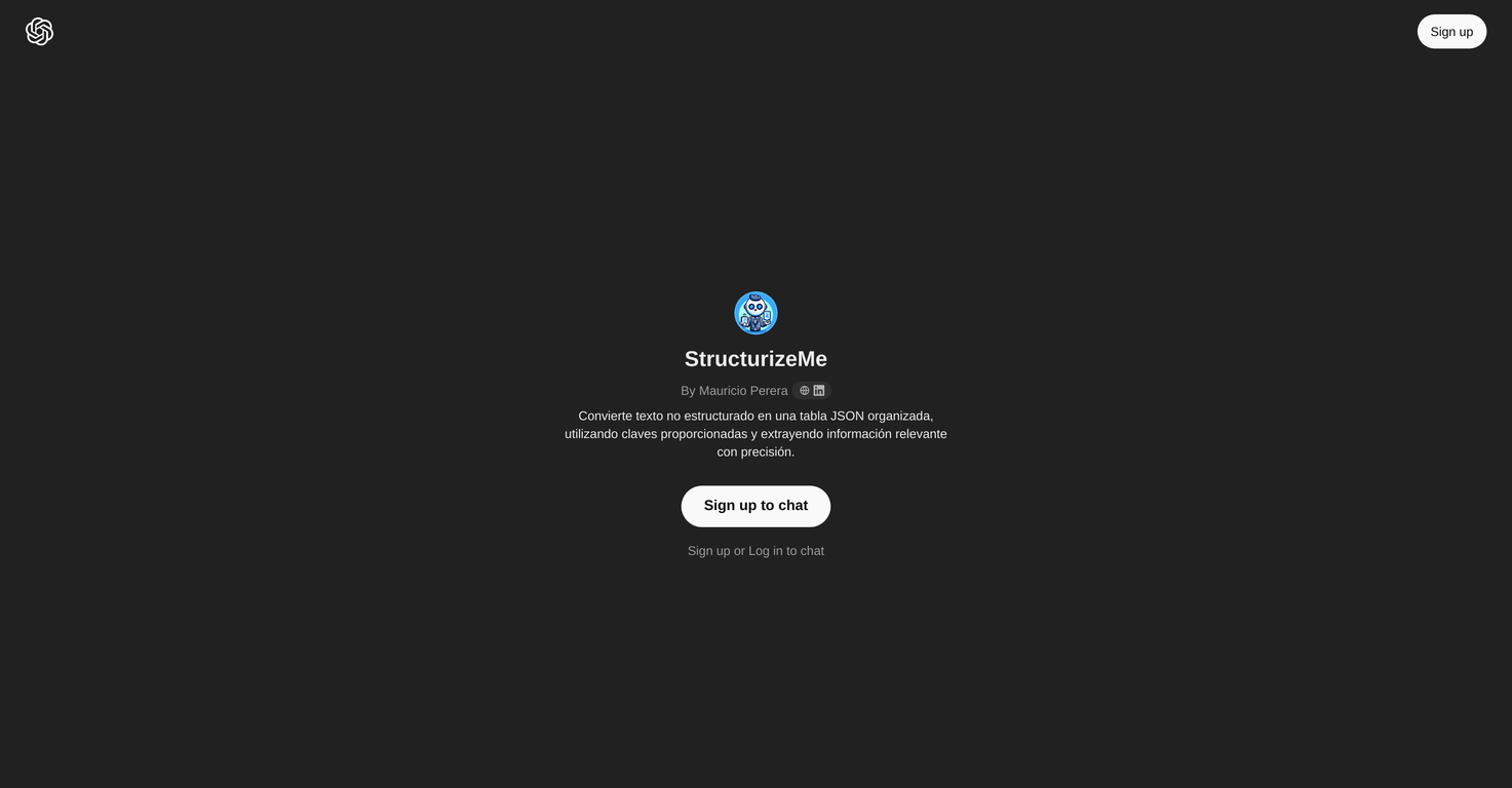 StructurizeMe screenshot
