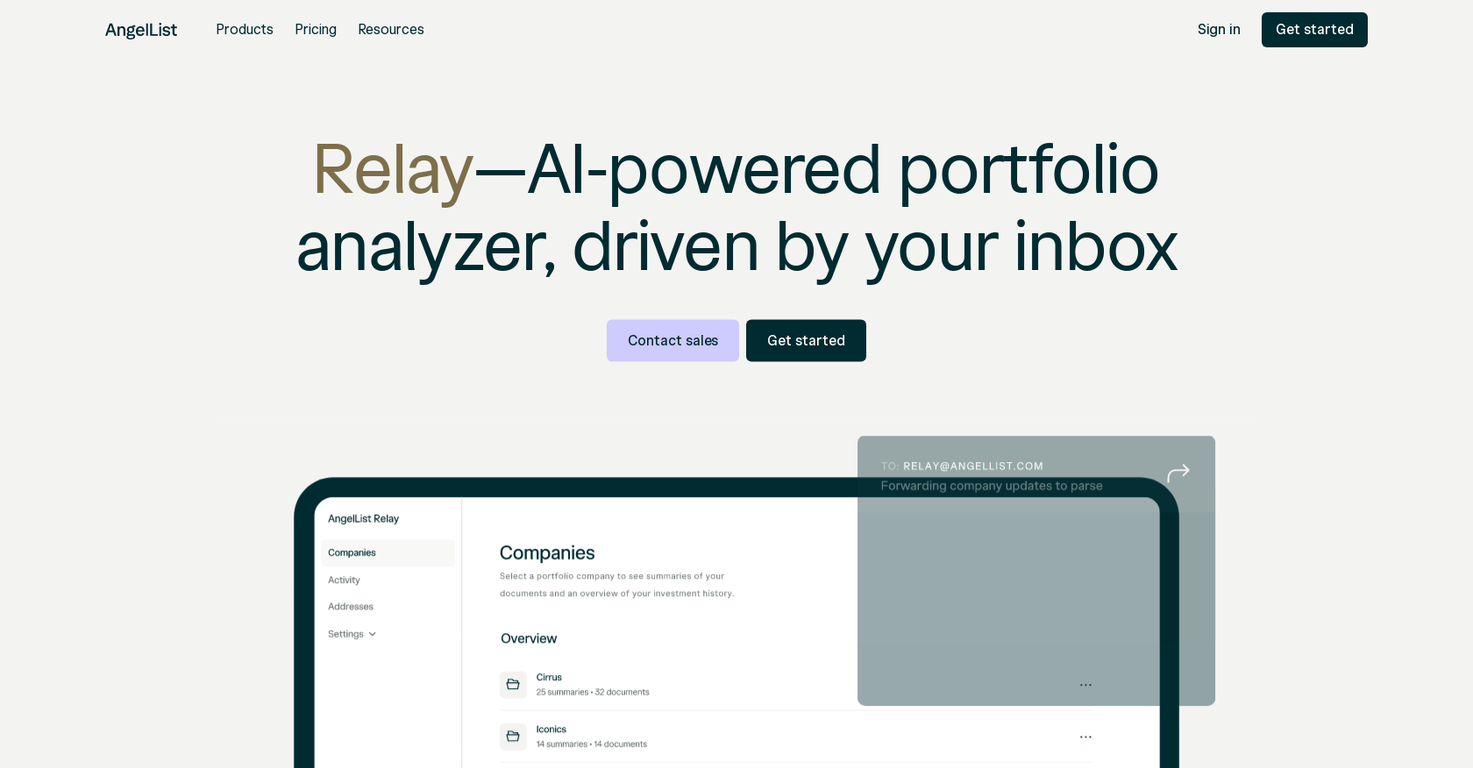 Relay screenshot