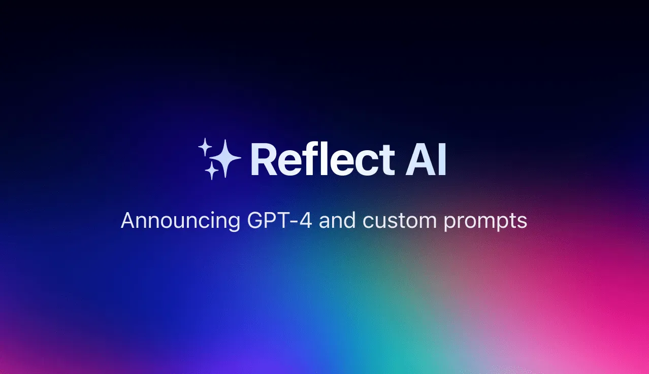 Reflect AI screenshot