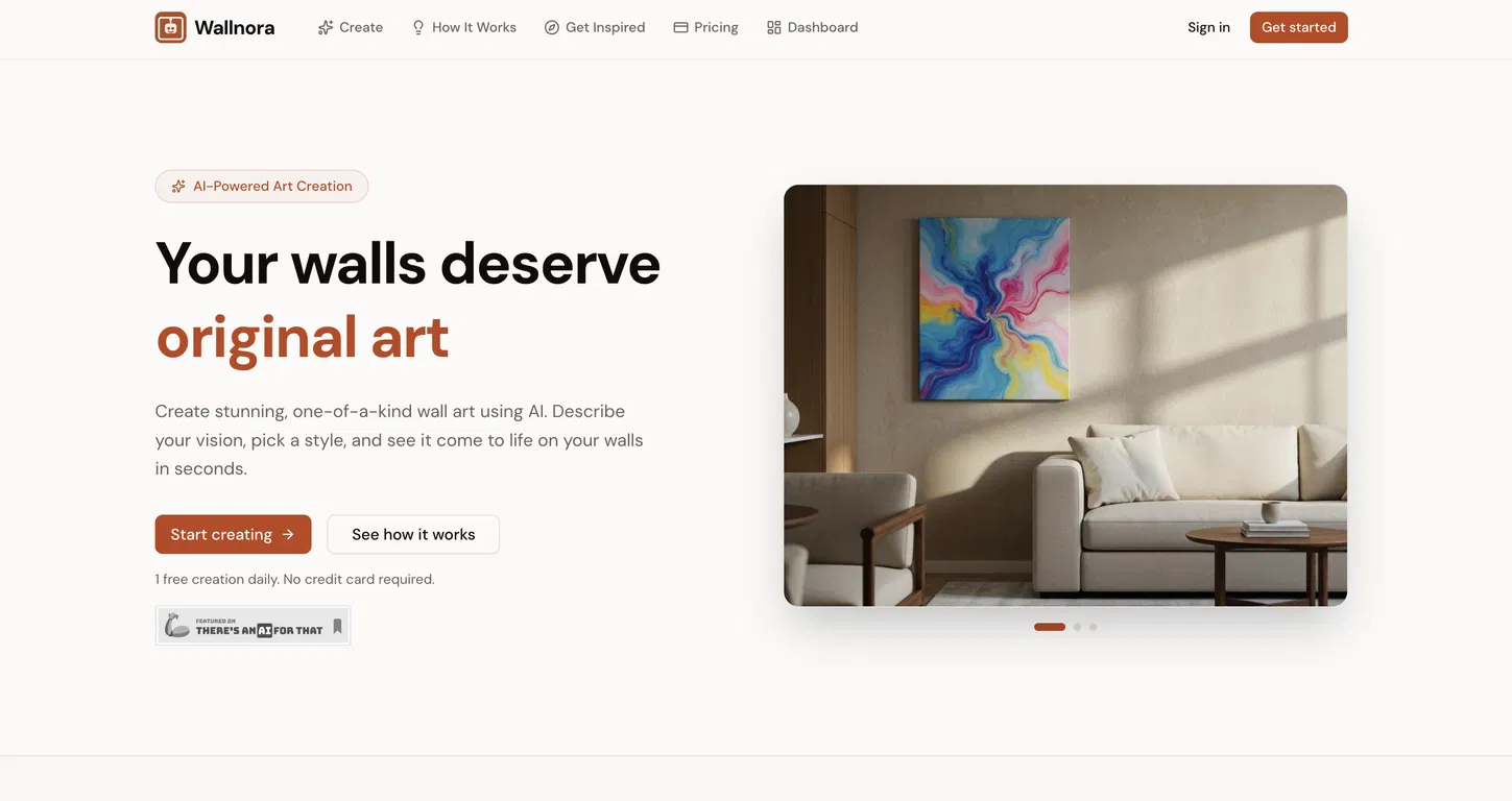 Wallnora screenshot