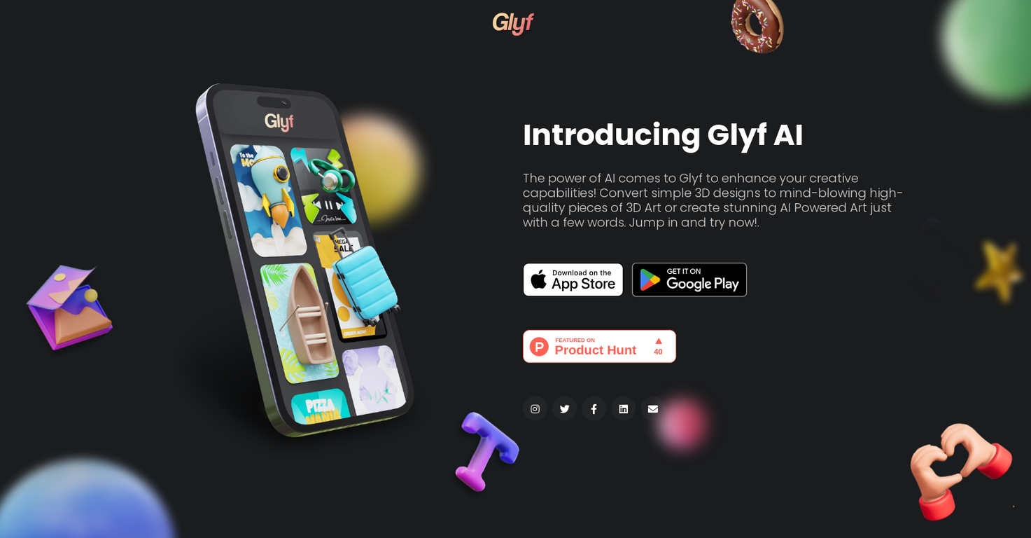Glyf screenshot
