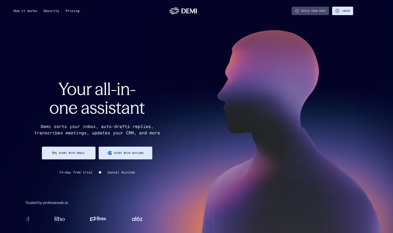 Demi AI screenshot