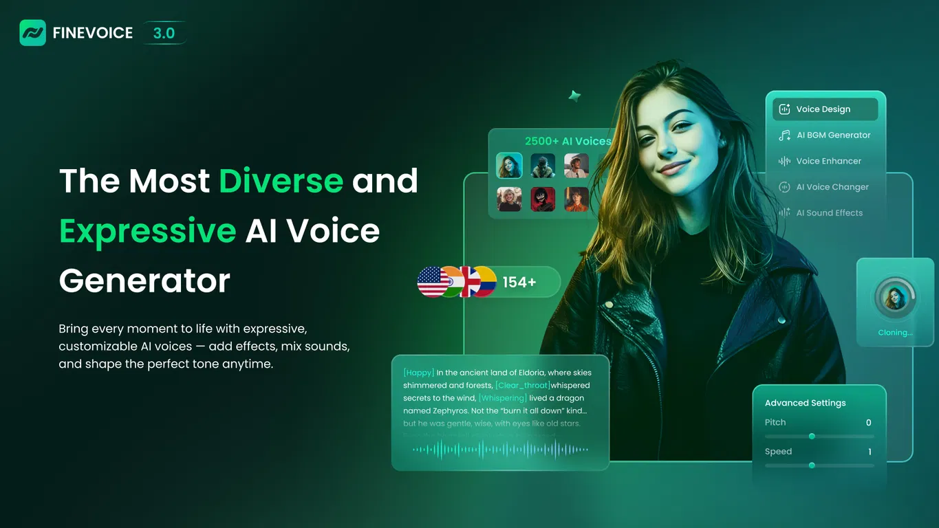 FineVoice screenshot
