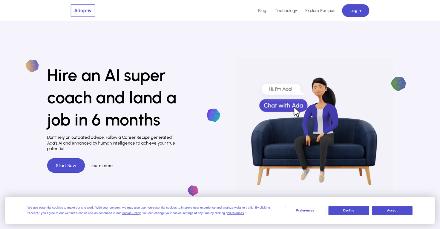 Adaptiv Me screenshot