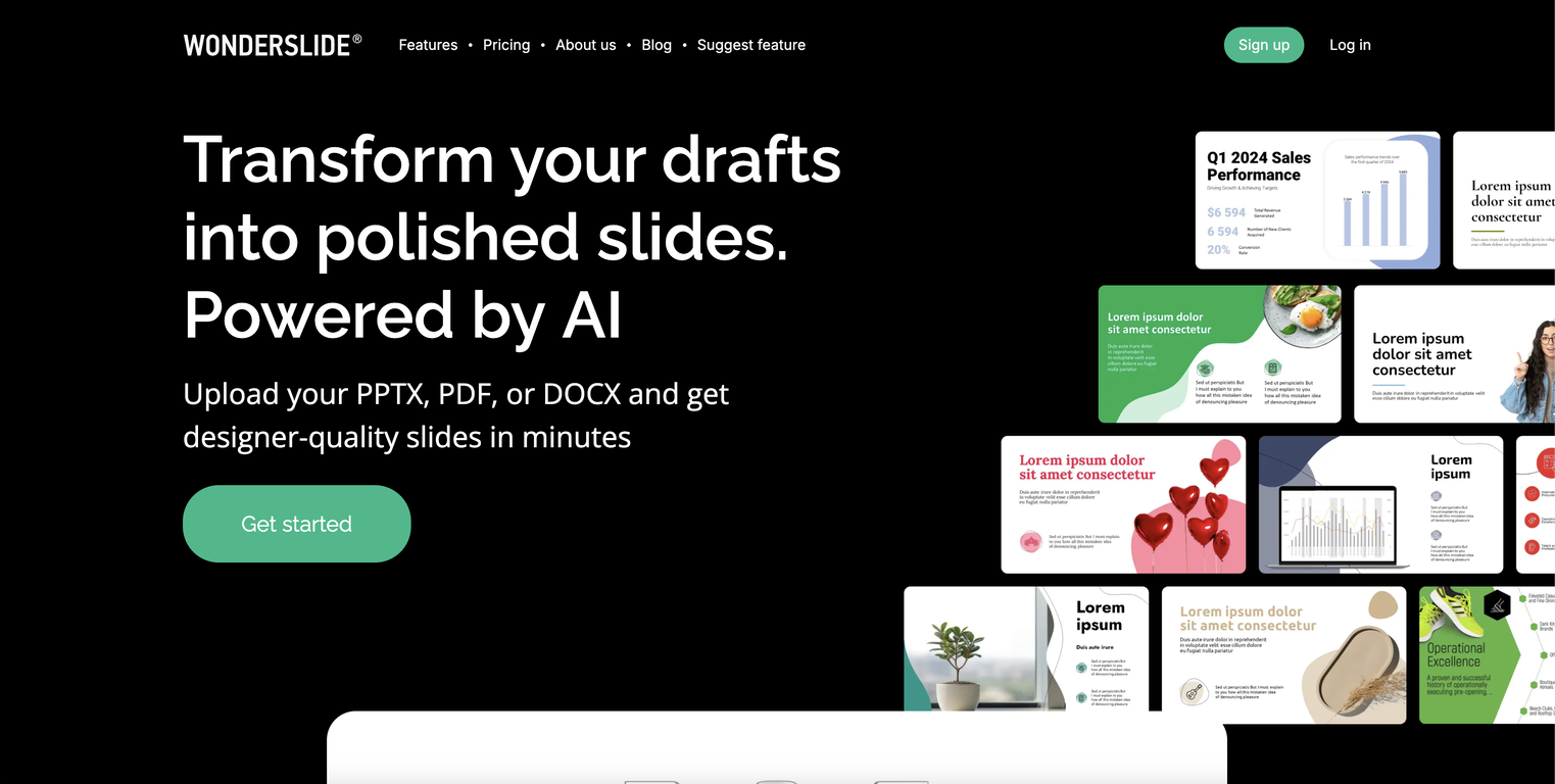Wonderslide screenshot