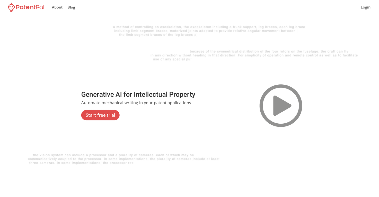 PatentPal screenshot