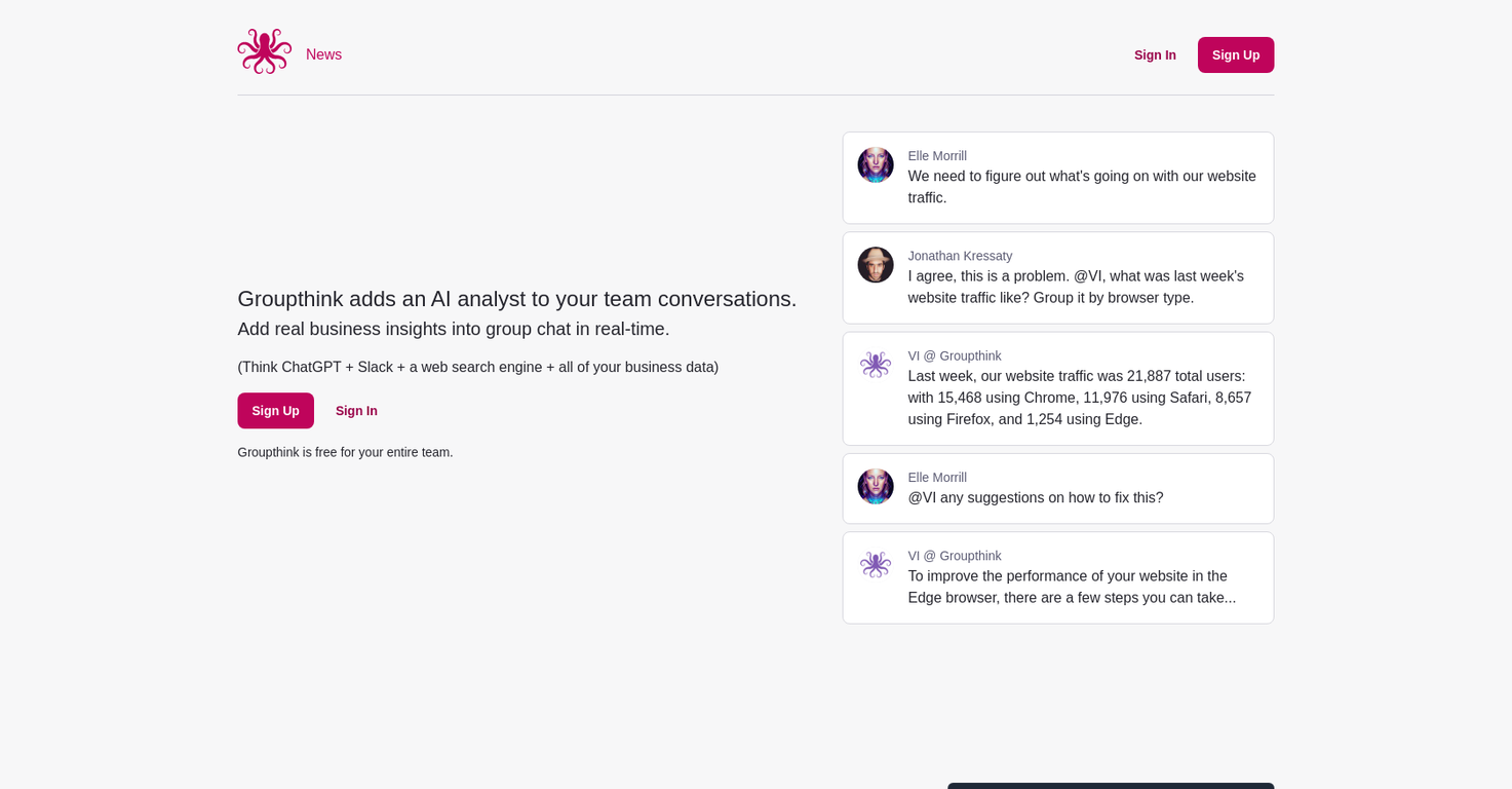 Groupthink screenshot