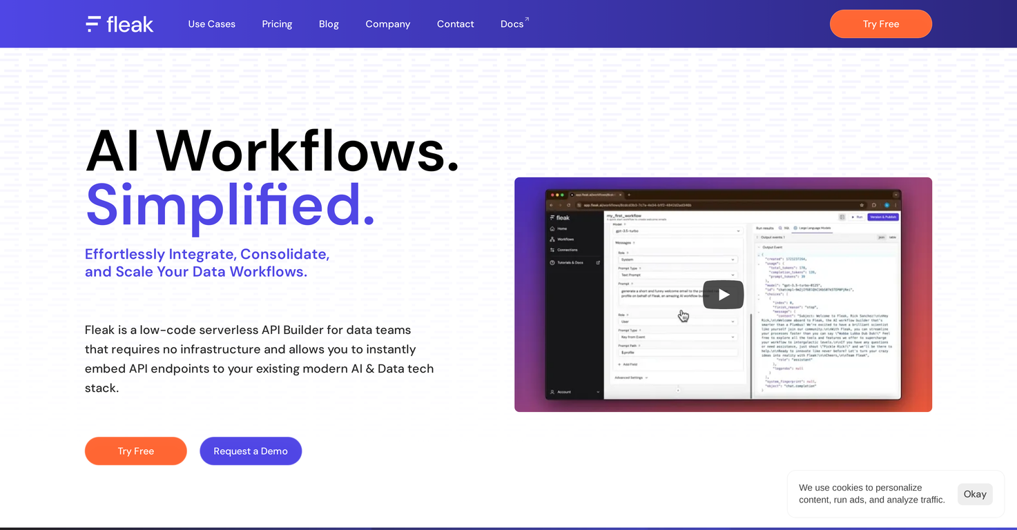 Fleak screenshot
