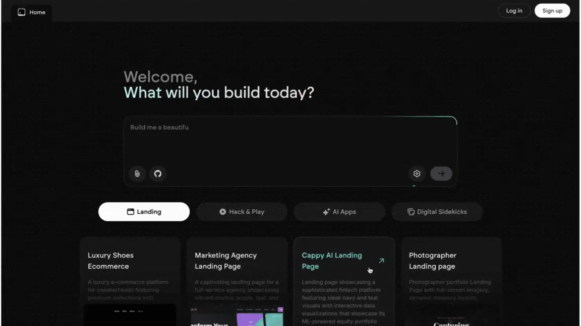 Emergent screenshot